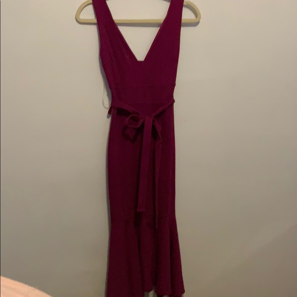 Purple dress